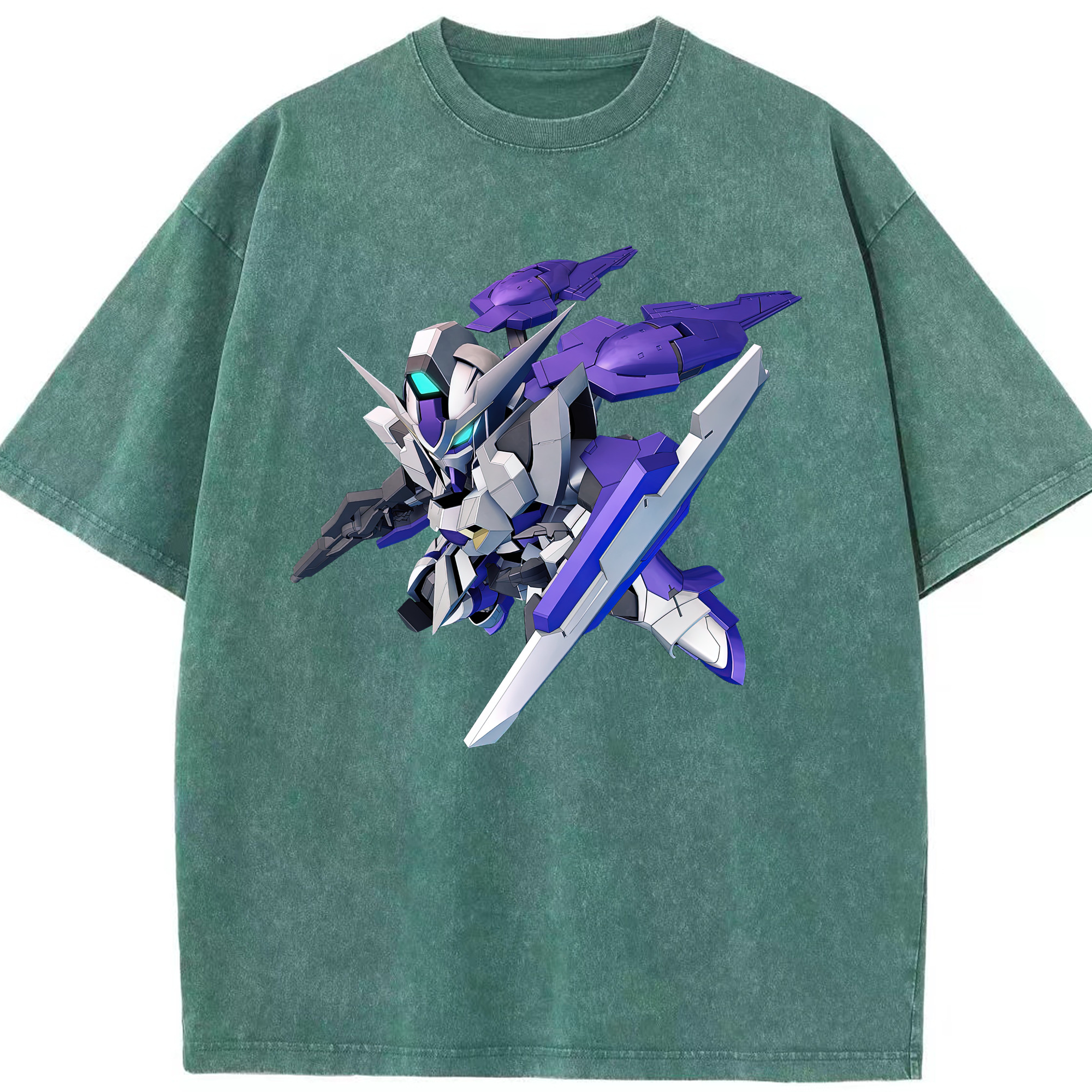（画像用） 機動戦士ガンダム Mobile Suit Gundam 綿100% ヴィンテージ風 半袖Tシャツ（フロントプリント）